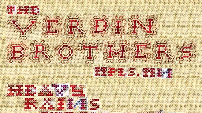 Image: The Verdin Brothers (from Minneapolis) with the Heavy Rains Stringband and Michael Seiser at the Little Rose Tavern