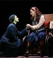 The Witch of the West (Julia Murney, left), nothing like you remember her.