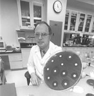 They're alive: Dr. Michael R. Jacobs and his antibiotic-resistant bacteria. - Walter  Novak