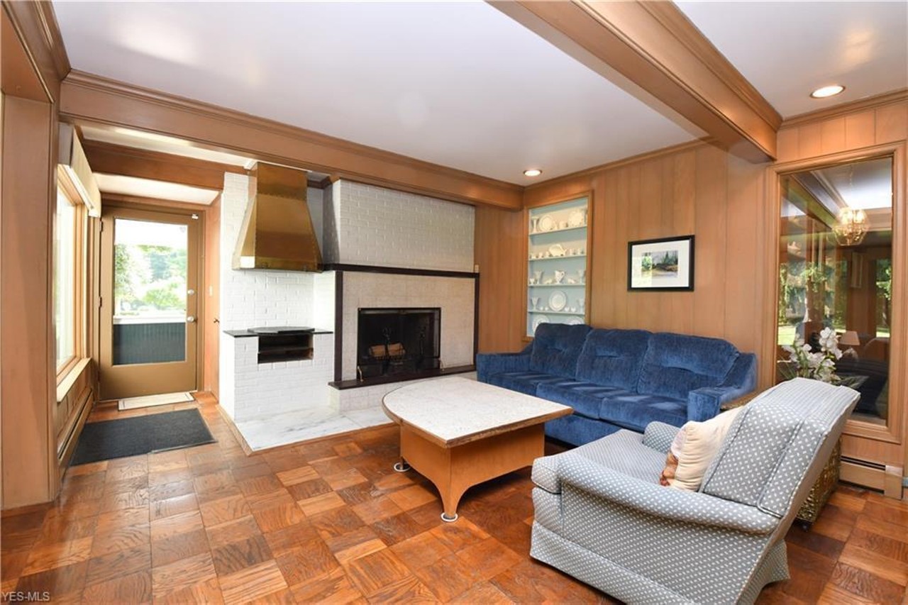 This Mid-Century Decorated Gates Mills Home Built In 1853 Is Now On the Market for $795,000
