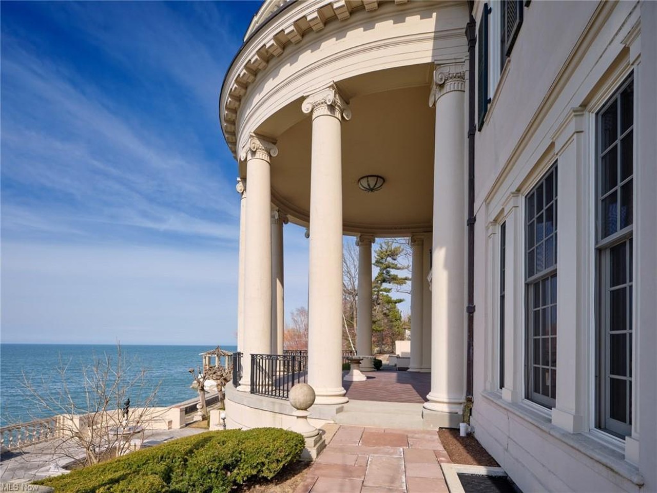 This Sprawling Cleveland Estate Built by William Mather With a Nod to the White House Is Now On the Market for $6.5 Million