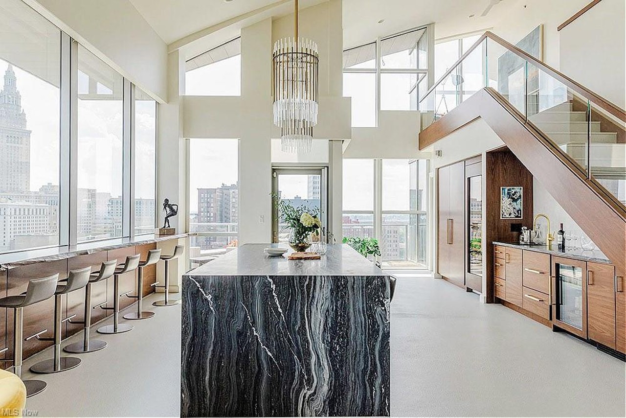 This Stunning Downtown Cleveland Penthouse Just Hit The Market For $2.4 Million