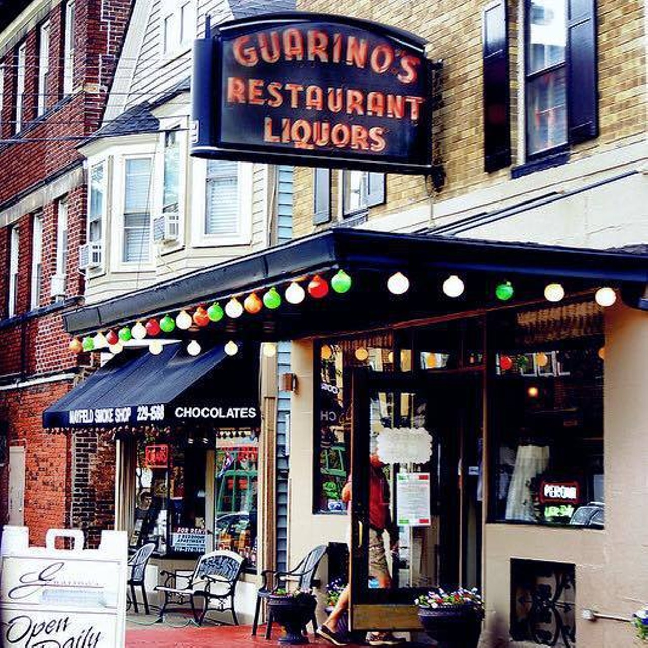  Guarino&#146;s
12309 Mayfield Rd., Cleveland
Established in 1918, Guarino's in Little Italy is Cleveland's oldest restaurants and is still a family operation. The patio&#146;s intimate and the kitchen's pasta, veal and seafood dishes are all very Italian.
Photo via Guarino&#146;s/Facebook
