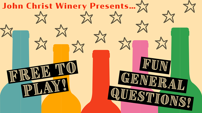 Image: THURSDAY NIGHT TRIVIA! @ John Christ Winery with Kelly Kaz Entertainment