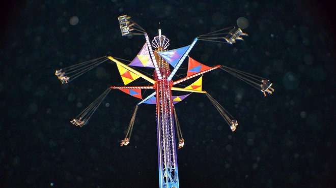 A ride at the Trumbull County fair