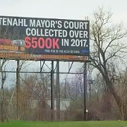 ACLU of Ohio Takes Its Fight Against Mayor's Courts Straight to the Public With I-90 Billboard