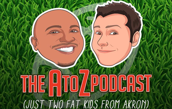 On Location at Progressive Field — The A to Z Podcast With Andre Knott and Zac Jackson