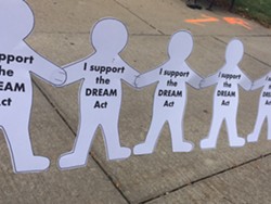 With Downtown Display, Groups Call Out Sen. Rob Portman's Silence on DREAM Act