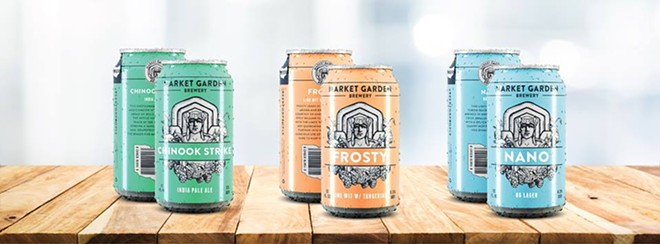 Market Garden Brewery Enters the World of Craft Cans and Expands Its Barrel Room
