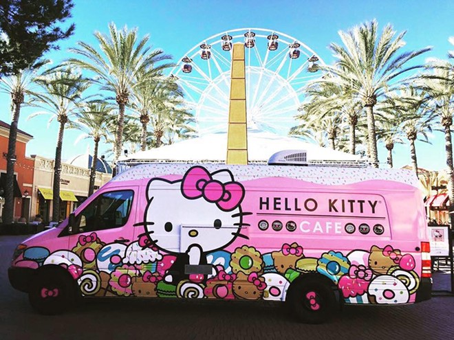 Hello Kitty Cafe Truck Rolls to Crocker Park for Only Northeast Ohio Stop