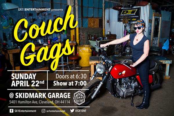 SX1 Entertainment Revs Up the Comedy Scene with 'Couch Gags' at Skidmark Garage