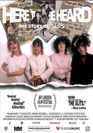 Director of Documentary Film About the British Punk Band the Slits to Introduce the Movie at the Capitol Theatre