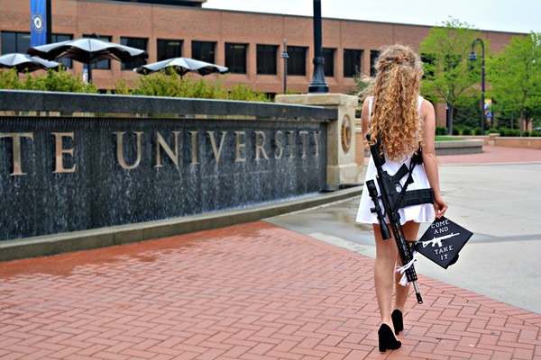 Let's Dissect the Kent State Graduation Photos Featuring an AR-10 Rifle