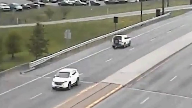 Check Out This Driver Skillfully Going Backwards Down an Ohio Highway