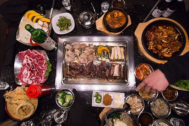 Rising Grill Korean BBQ Opens in Former Seoul Hot Pot Spot
