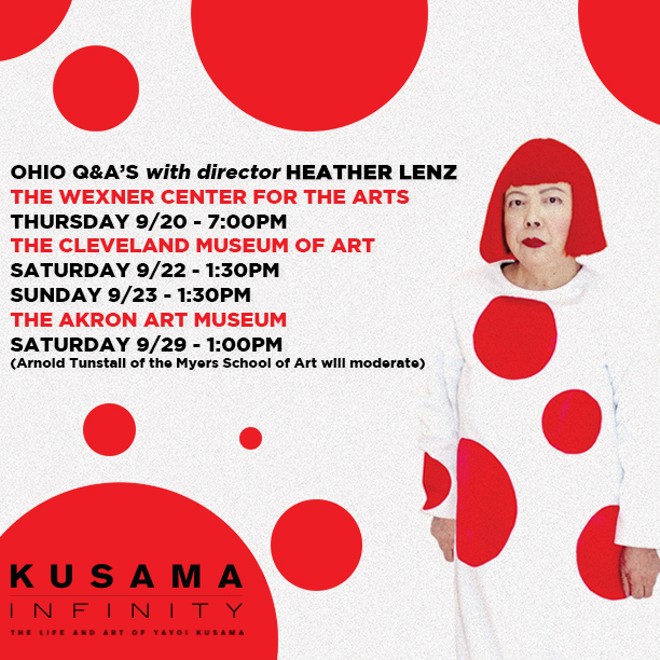 'Kusama — Infinity' Director to Appear at Cleveland Museum of Art This Weekend