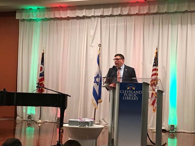 Global Cleveland's Joe Cimperman at the Inaugural Sister Cities Conference, (5/2/19). - COURTESY: CITY OF CLEVELAND