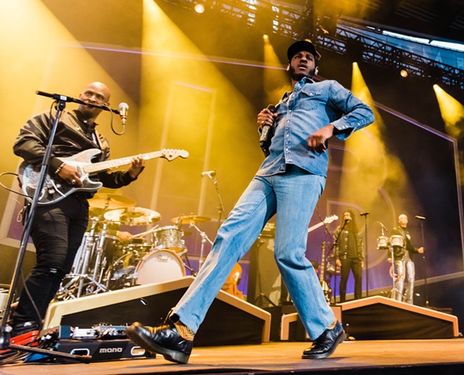 Leon Bridges Went Above and Beyond Last Night at Jacobs Pavilion at Nautica Opener