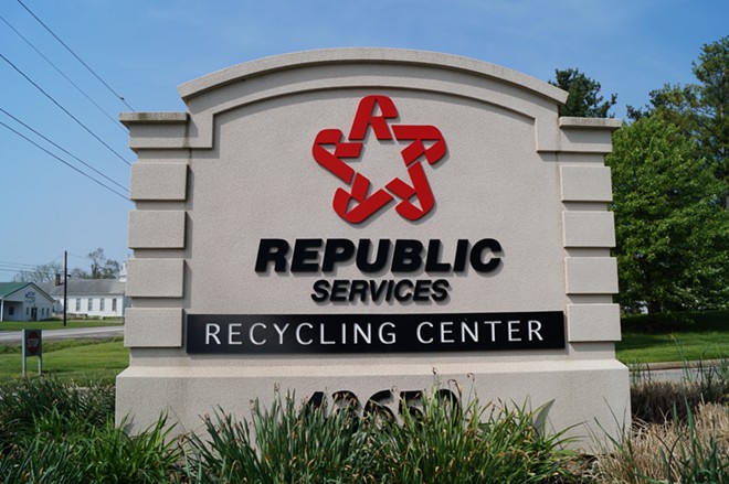 Republic Services Recycling Center, (5/18/19). - Sam Allard / Scene