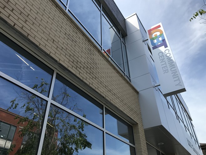The LGBT Community Center of Greater Cleveland is now located at 6705 Detroit Ave. - Photos by Alexandra Sobczak