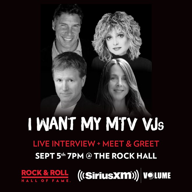 Former MTV VJs to Participate in an Interview Session at the Rock Hall