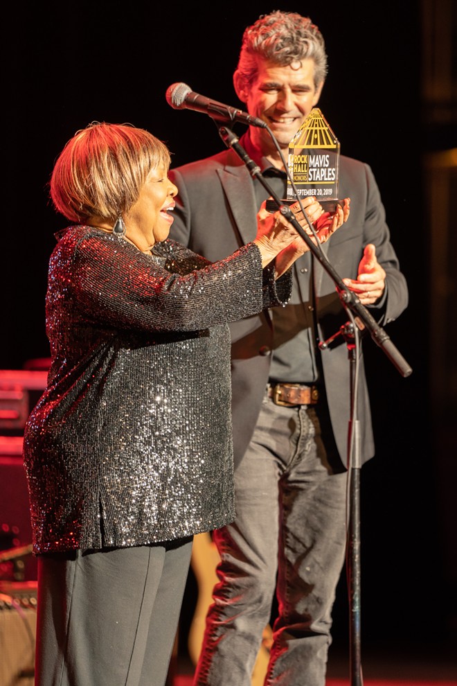 Mavis Staples Gives Inspiring Performance at Inaugural Rock Hall Honors Event
