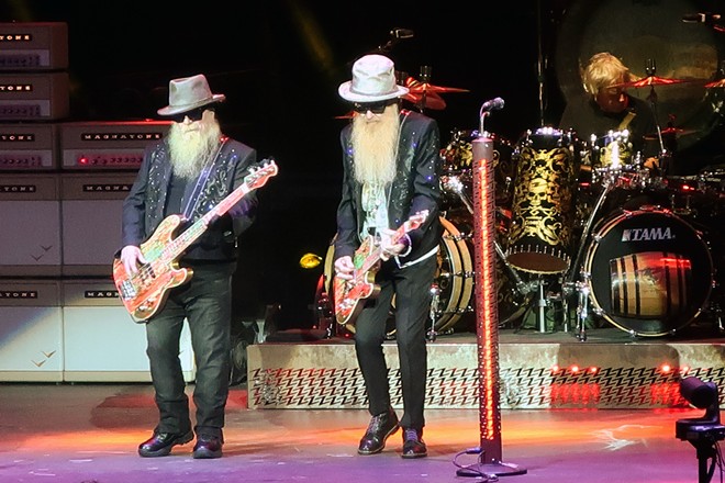 ZZ Top and Cheap Trick Bring Jacobs Pavilion at Nautica’s Season to a Close with a Bang