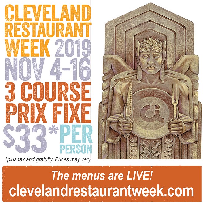 The Annual Cleveland Restaurant Week to Return Nov. 4-16