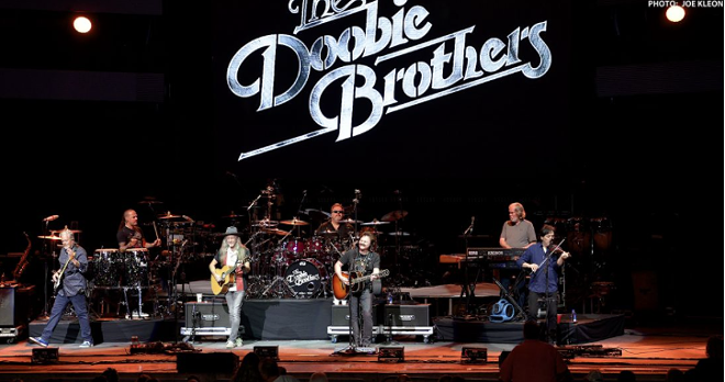 The Doobie Brothers performing at Blossom. - Joe Kleon