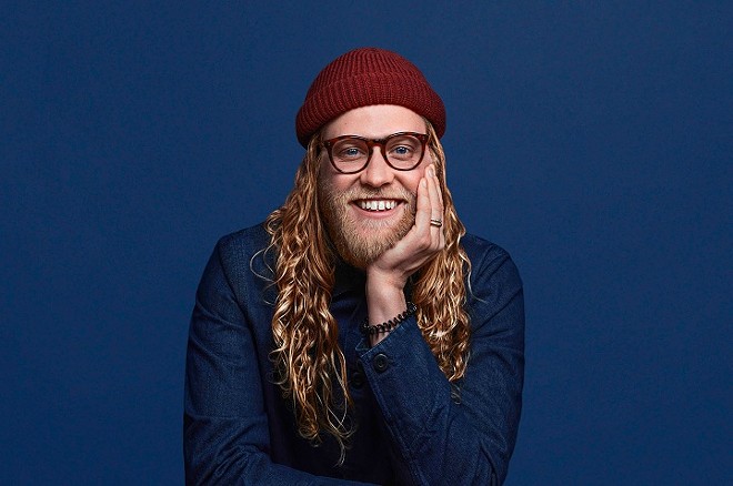 Allen Stone is seen here wearing an eerily similar outfit to the one depicted on the cover of Marvin Gaye's Collected record. - PHOTO BY QUINN RUSSELL