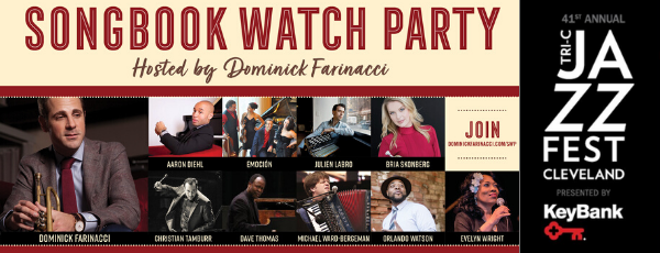 Dominick Farinacci to Host an Online Songbook Watch Party This Weekend