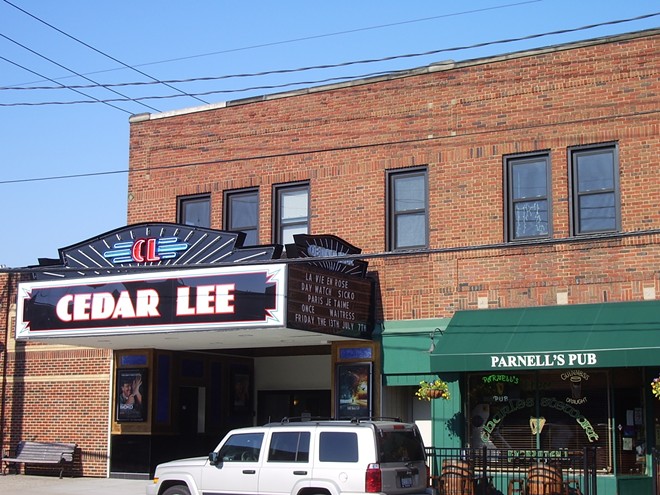 The Cedar Lee in an earlier era, (before the relocation of Parnell's). - Cleveland Cinemas
