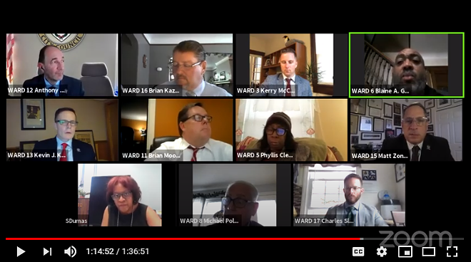Council's Finance Committtee meets virtually, (5/19/20) - YouTube / Cleveland City Council