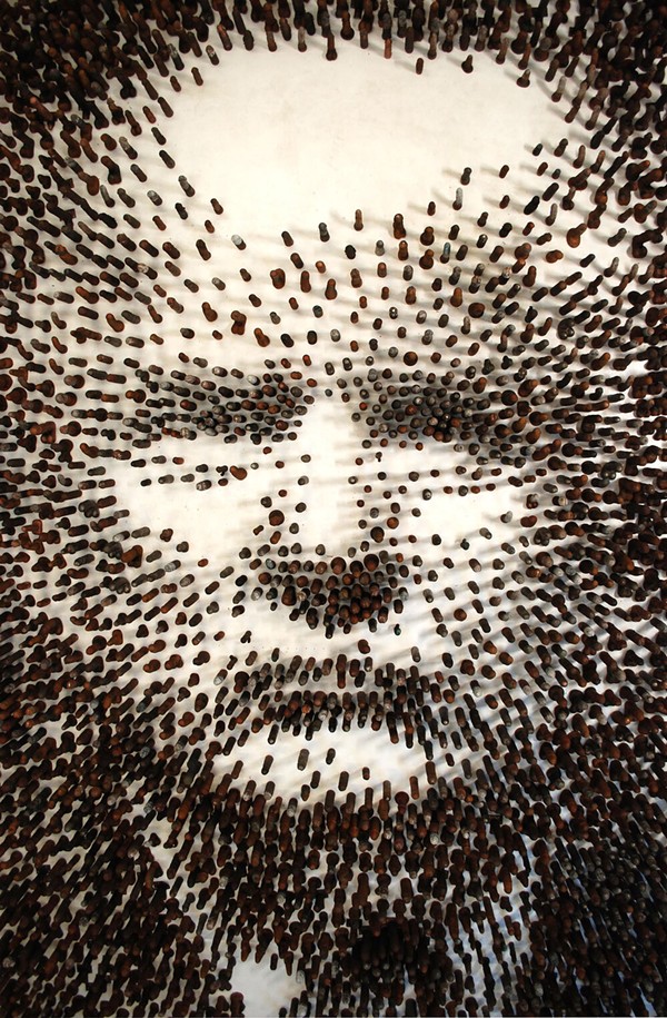 A Cleveland Artist Made Trump's Face Using More Than 2,000 Dildos
