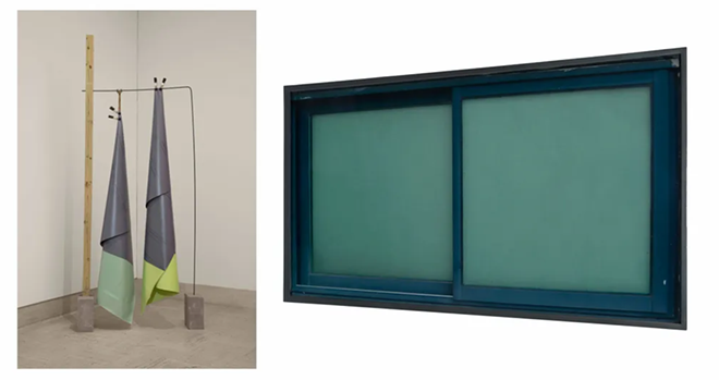 'SUPERMAN II' (LEFT) AND 'MOMENTS OF PLACE II' (RIGHT)