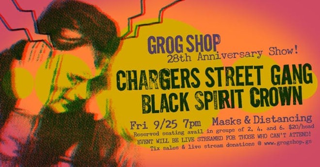 The Grog Shop Celebrates Its 28th Anniversary Friday With In-Person and Streaming Concert Featuring the Chargers Street Gang