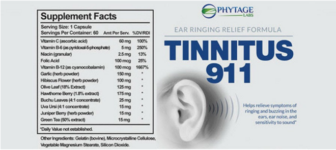 Tinnitus 911 Reviews: Ear Ringing Relief Ingredients or Scam