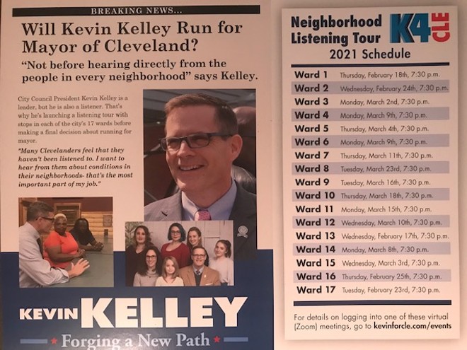 Instead of Announcing Mayoral Run, Kevin Kelley Launches "Neighborhood Listening Tour"