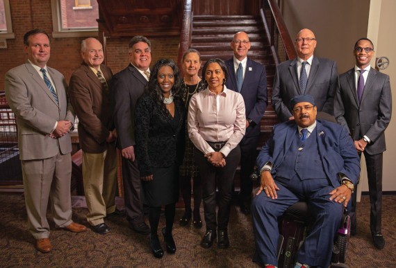 The Greater Cleveland Regional Transit Authority Board of Trustees (2021). - Courtesy RTA