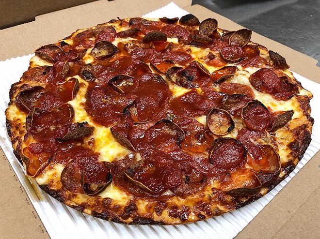 Pizza from Ohio Pie Co. in Brunswick. - OHIO PIE CO.