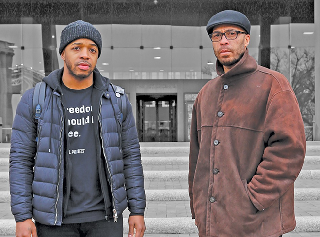 Anthony Body (left) filed a lawsuit against the city of Cleveland this week - Photo by Emanuel Wallace