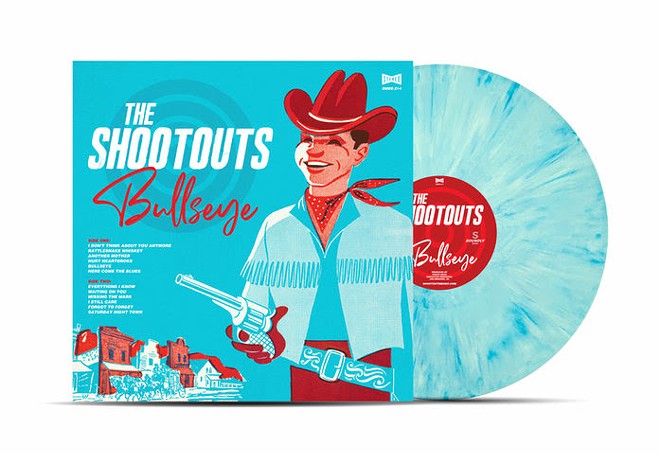 Cover art for the Shootouts' new album.