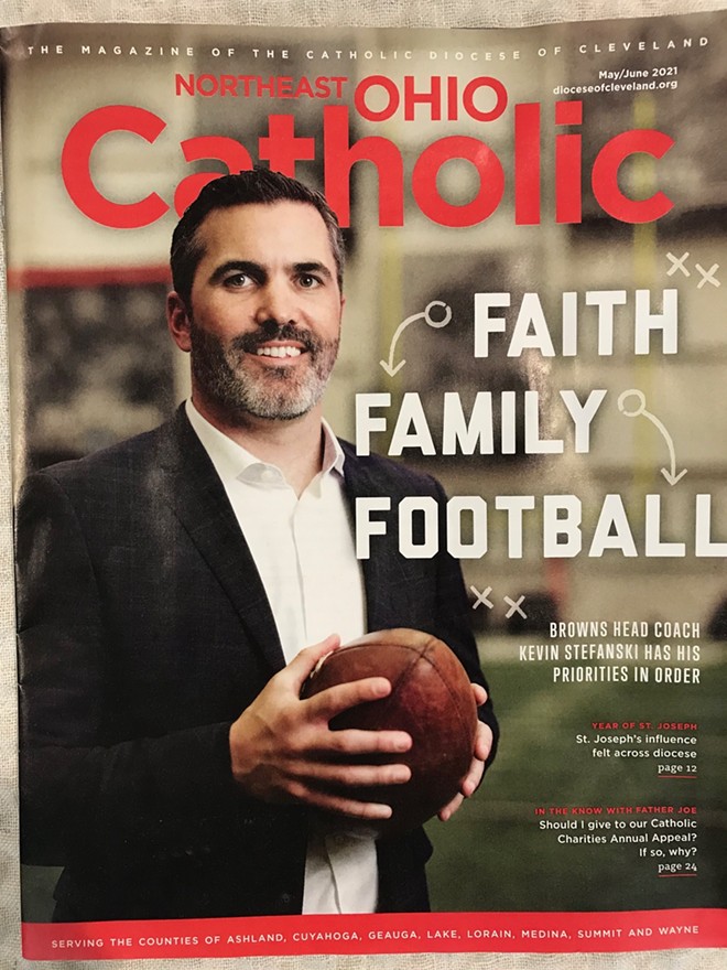 Stefanski is a coach who Gets Us - Northeast Ohio Catholic magazine