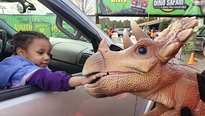 Dino Safari comes to town this weekend. - IMAGINE EXHIBITIONS