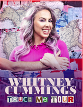 Poster art for Whitney Cummings' upcoming tour. - COURTESY OF THE AGORA