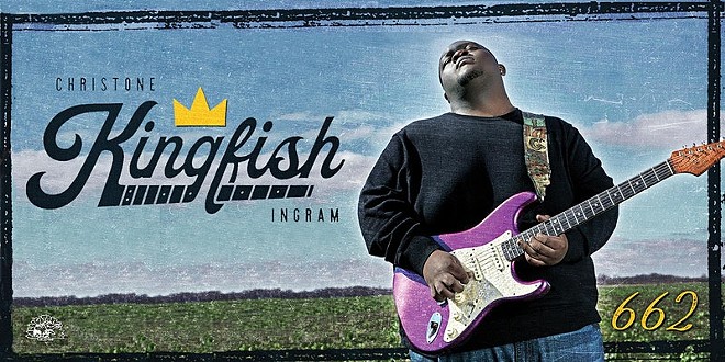 Poster art for Christone "Kingfish" Ingram's upcoming tour. - Courtesy of the Kent Stage