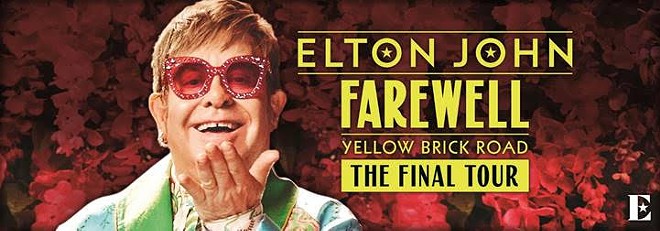 Poster art for Elton's John tour. - COURTESY OF ROGERS AND COWAN