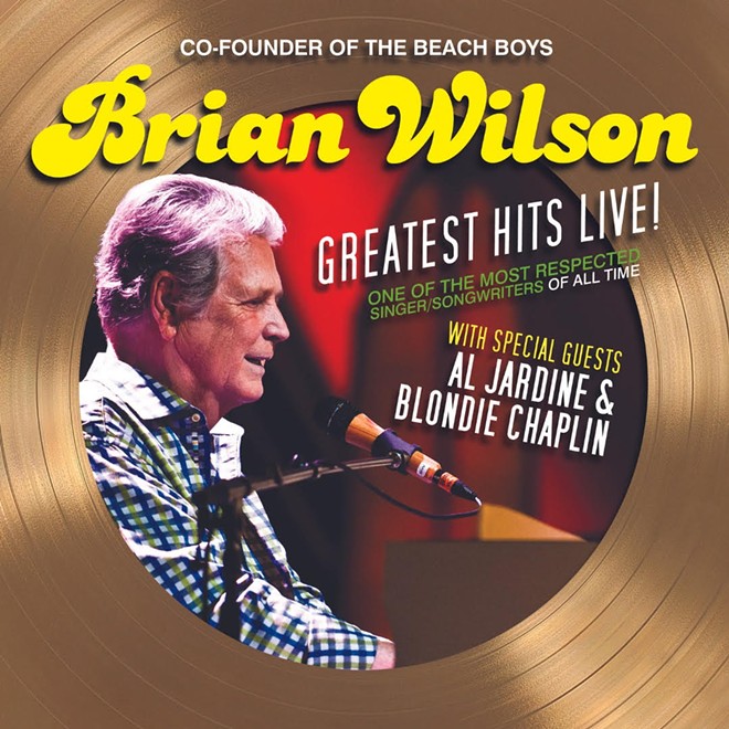 Poster art for Brian Wilson's new tour. - COURTESY OF LIVE NATION
