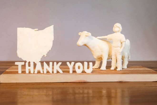 The Ohio State Fair May Be Canceled, But Its Mini Butter Cow Competition Is Not (2)