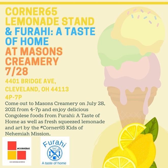 A Congolese pop-up is coming to Mason's Creamery. - Furahi: A Taste of Home